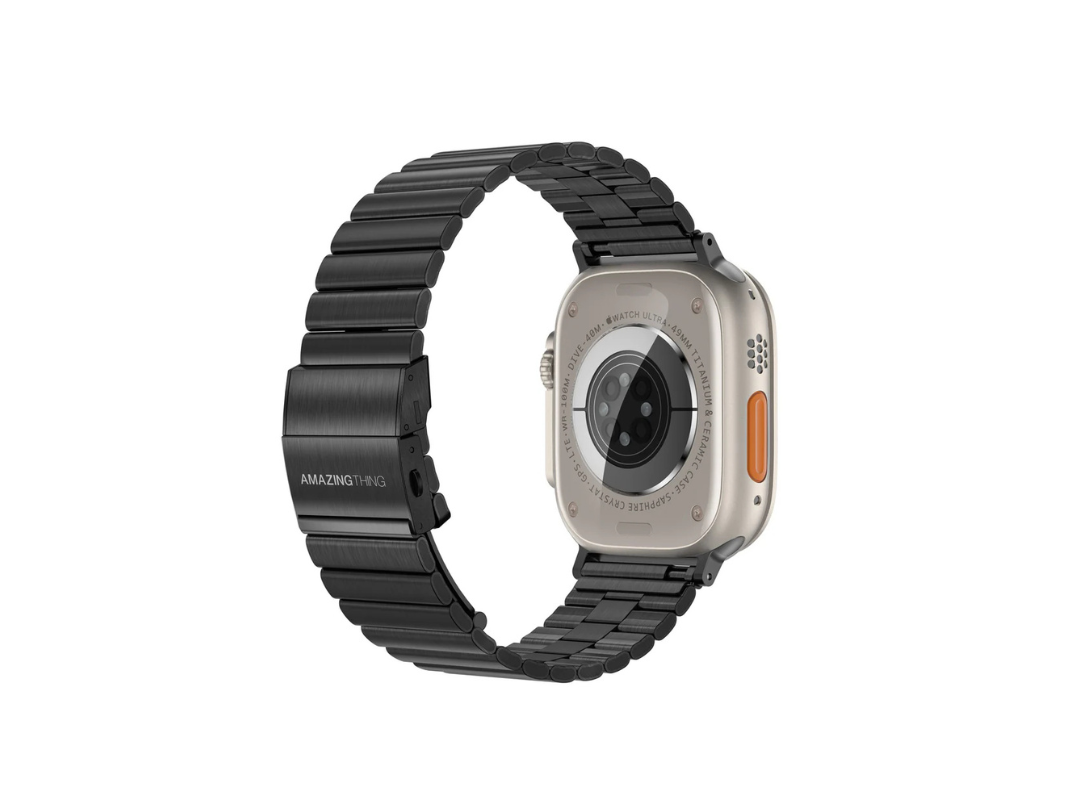 سوار ساعة Apple Watch من AmazingThing Titan Steel بتصميم مريح للارتداء طوال اليوم سوار ساعة Apple Watch من AmazingThing Titan Steel بتصميم مريح للارتداء طوال اليوم